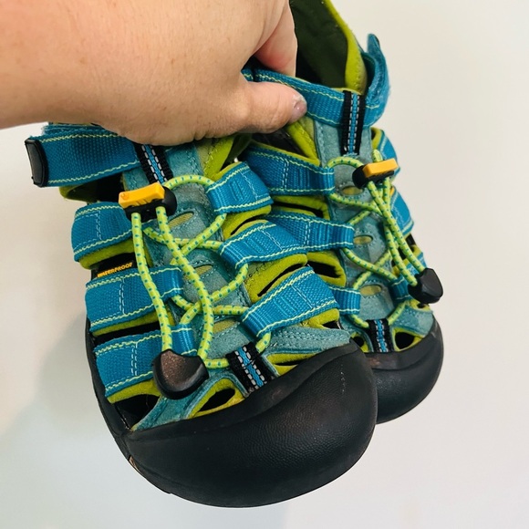Keen Other - Keen Kids Blue and Green Outdoor Sandals